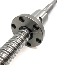 single flange nut sfu3208 ball screw   with end machined tornillo de bola